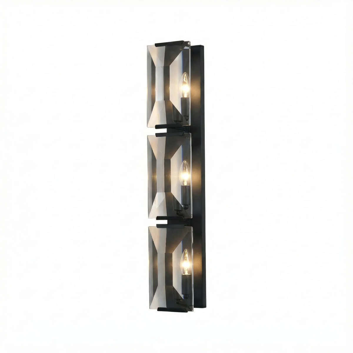 Crystal Rectangular Wall Lamp