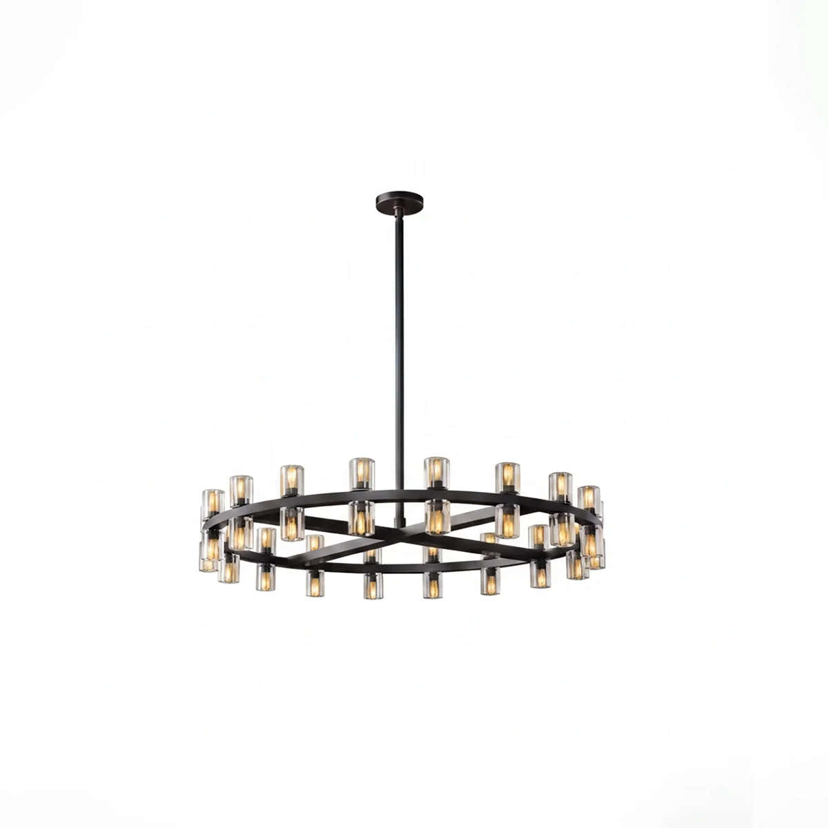 CrystalRay Linear Chandelier Series