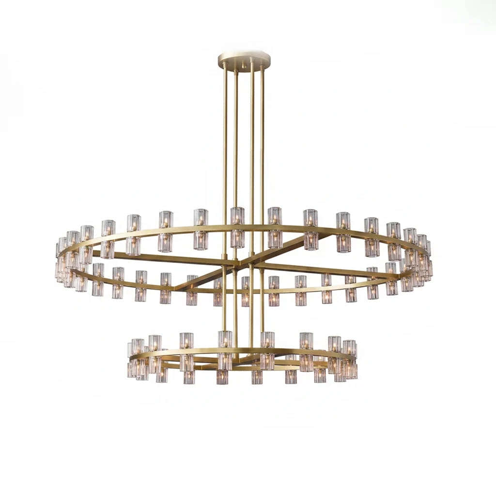 CrystalRay Linear Chandelier Series