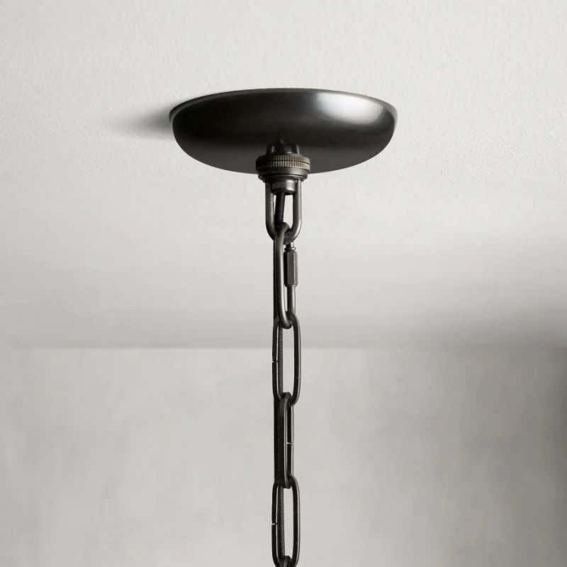 Amor 4-Tier Glass Round Chandelier 36"