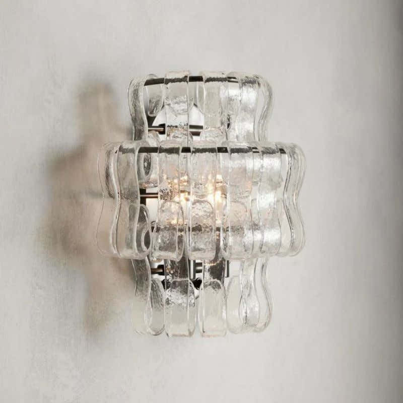 Amor Glass Wall Sconce 12"
