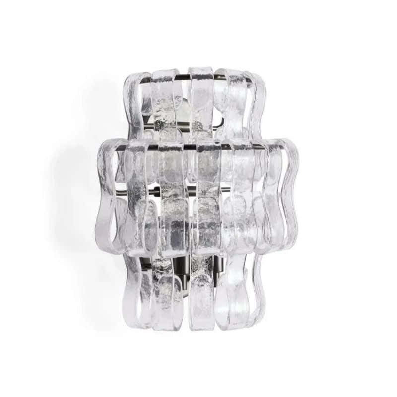 Amor Glass Wall Sconce 12"