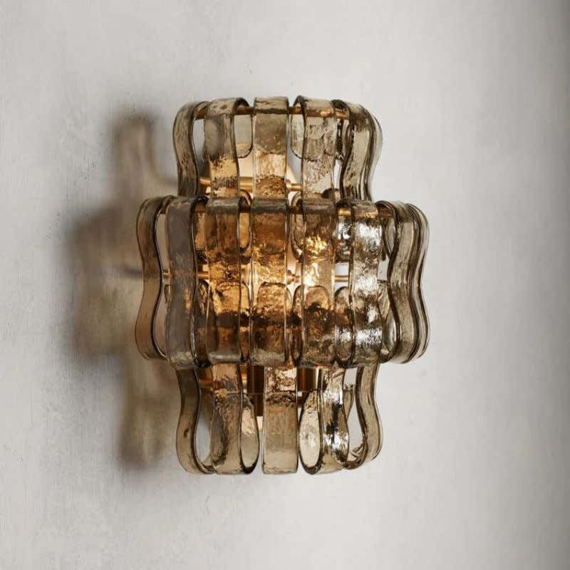 Amor Glass Wall Sconce 12"