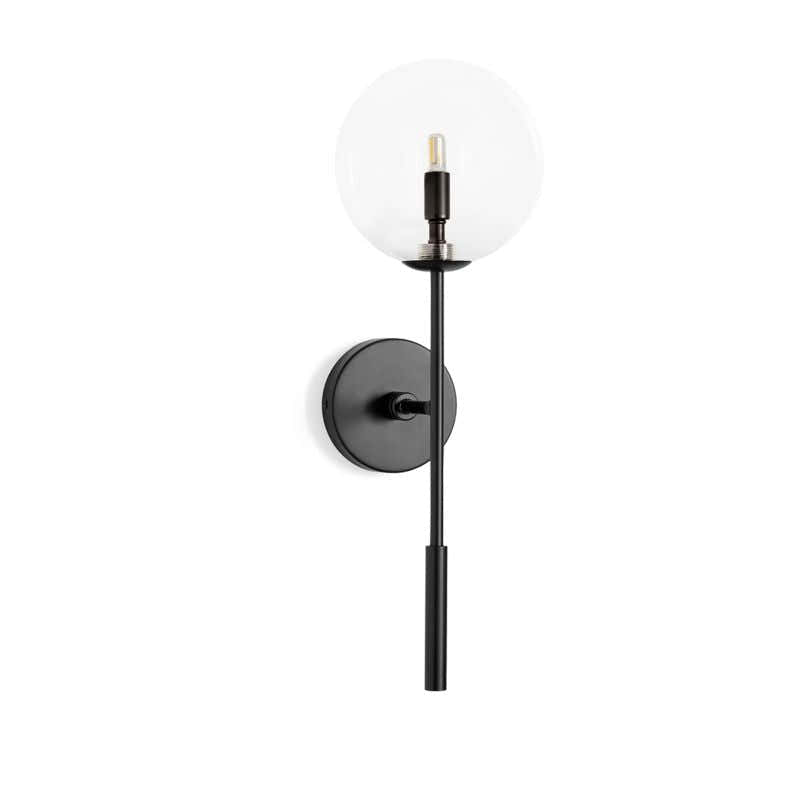 Modern Apolo Glass Ball Wall Sconce