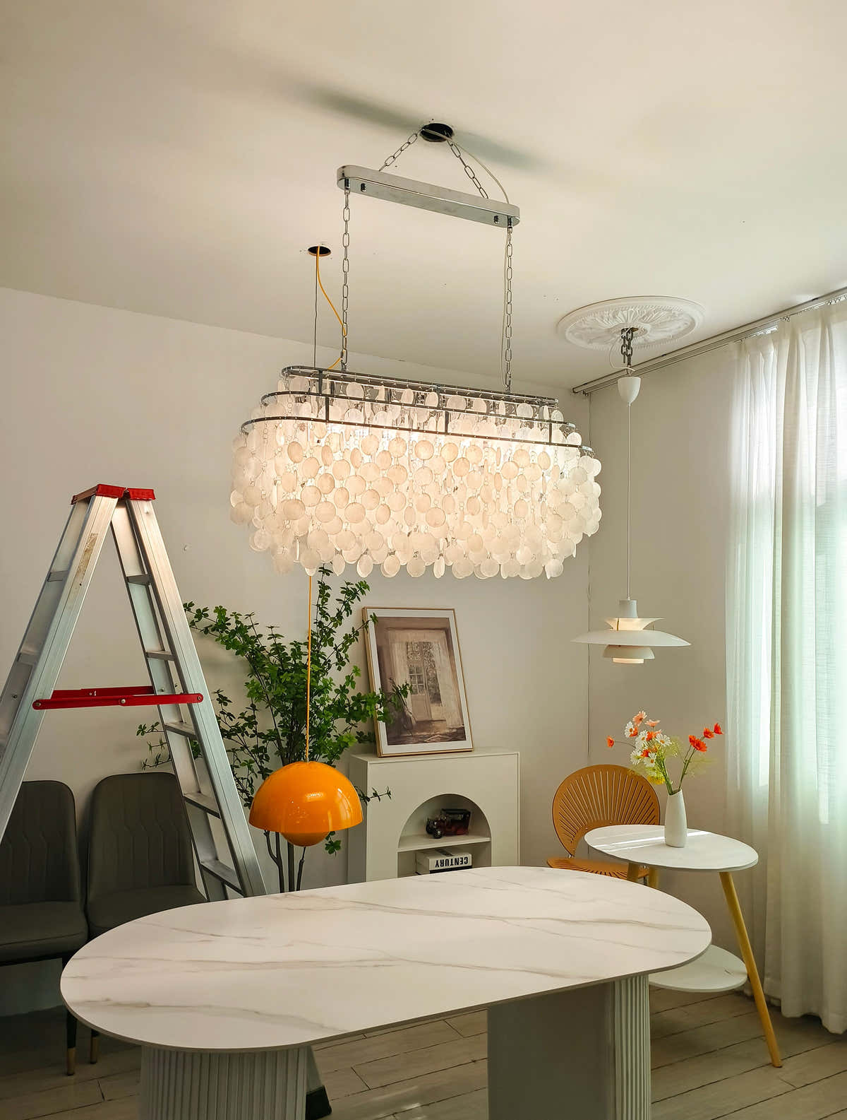 Shell Pendant Light