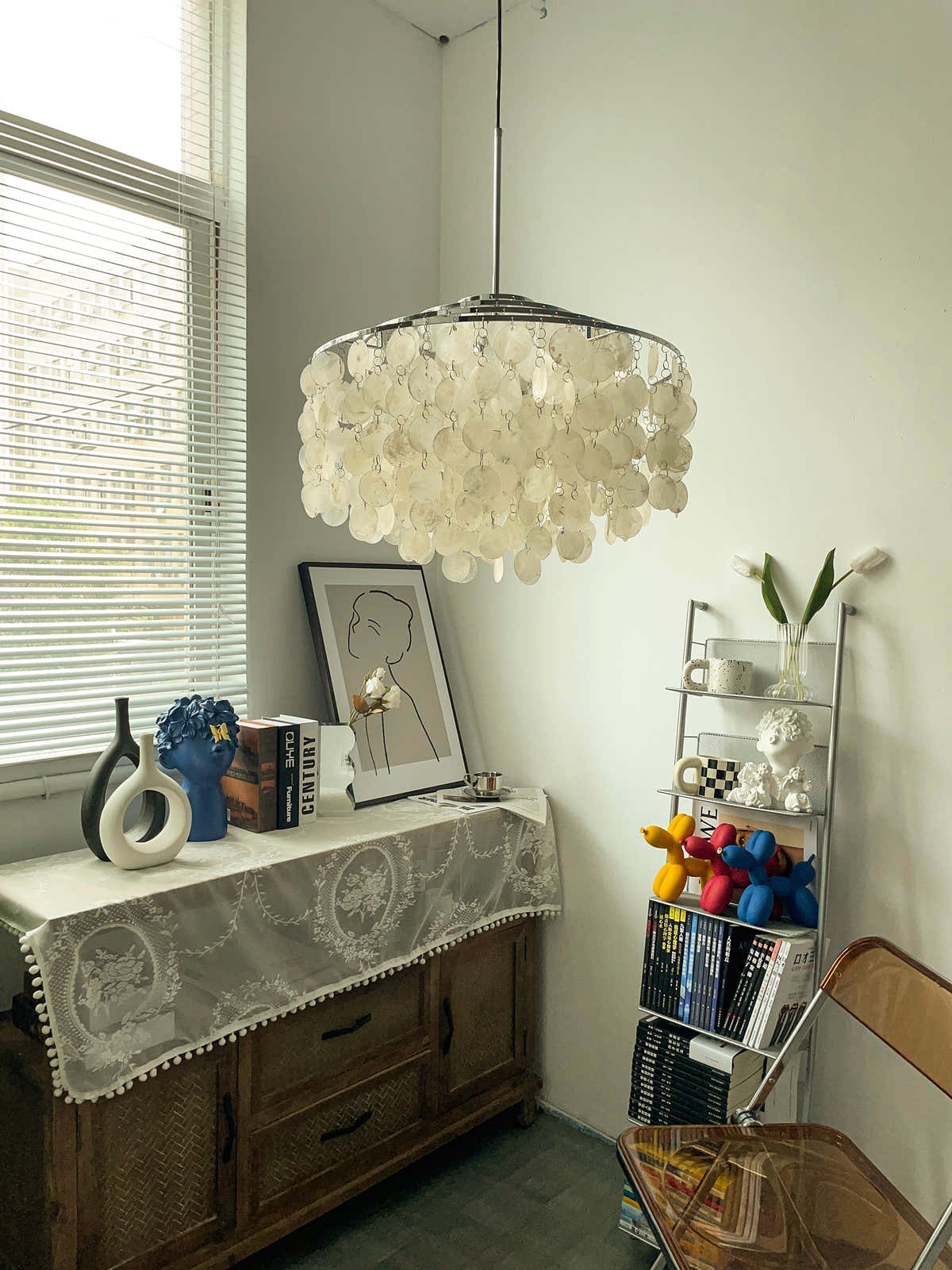 Shell Pendant Light