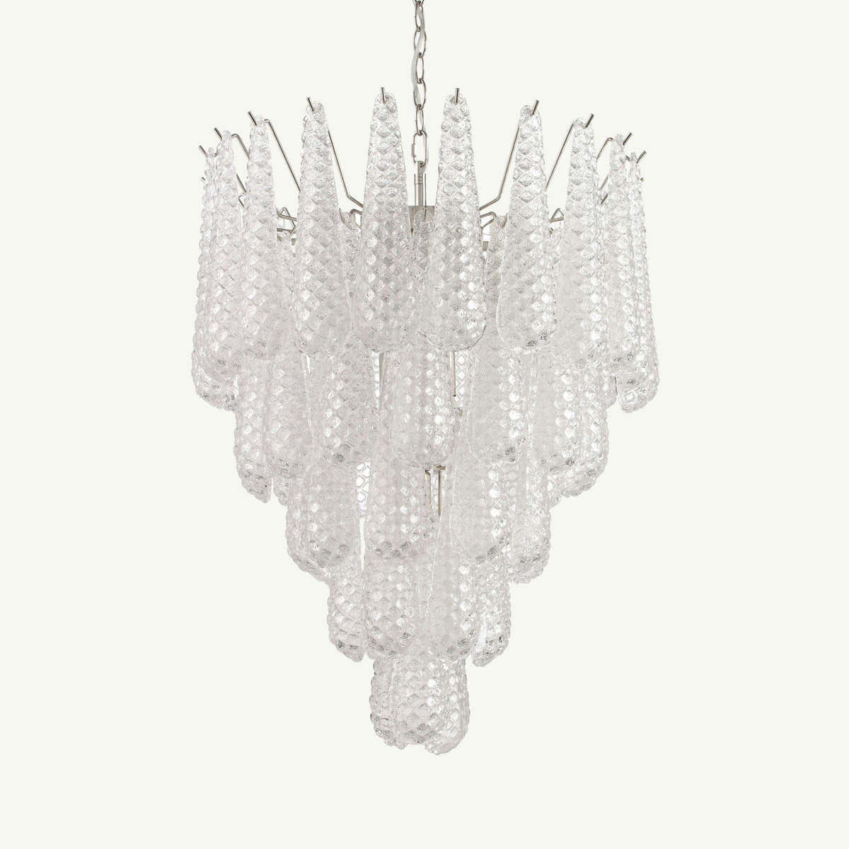 Drop Chandelier Handblown Glass