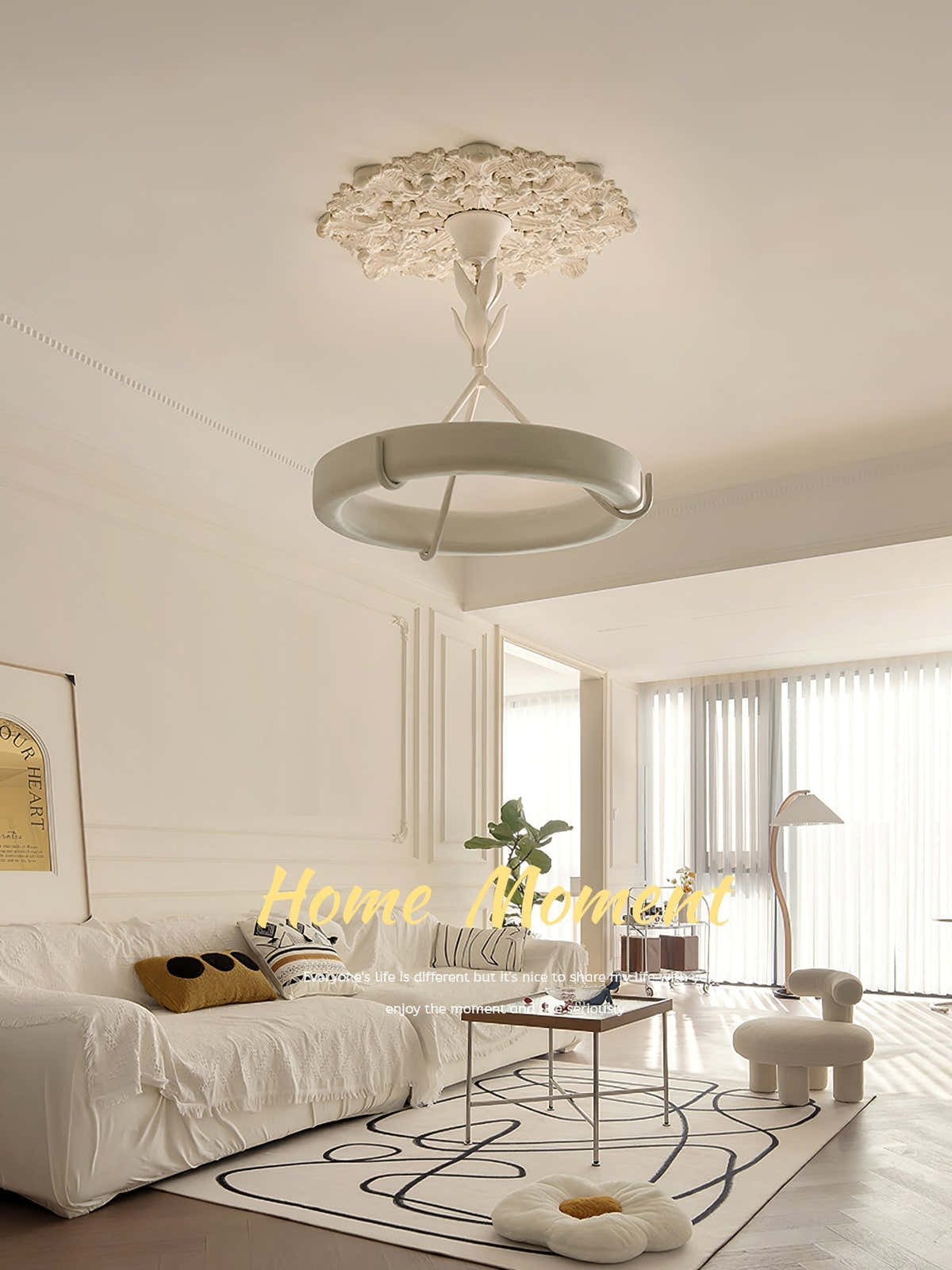 Tinsley Plaster Chandelier