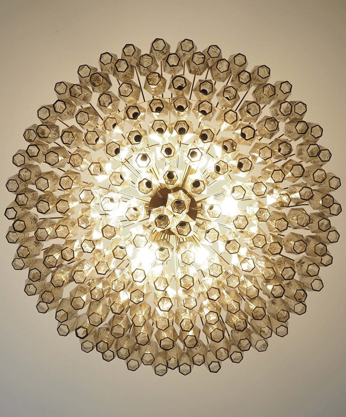 Murano Chandelier – Poliedri – 185 glass