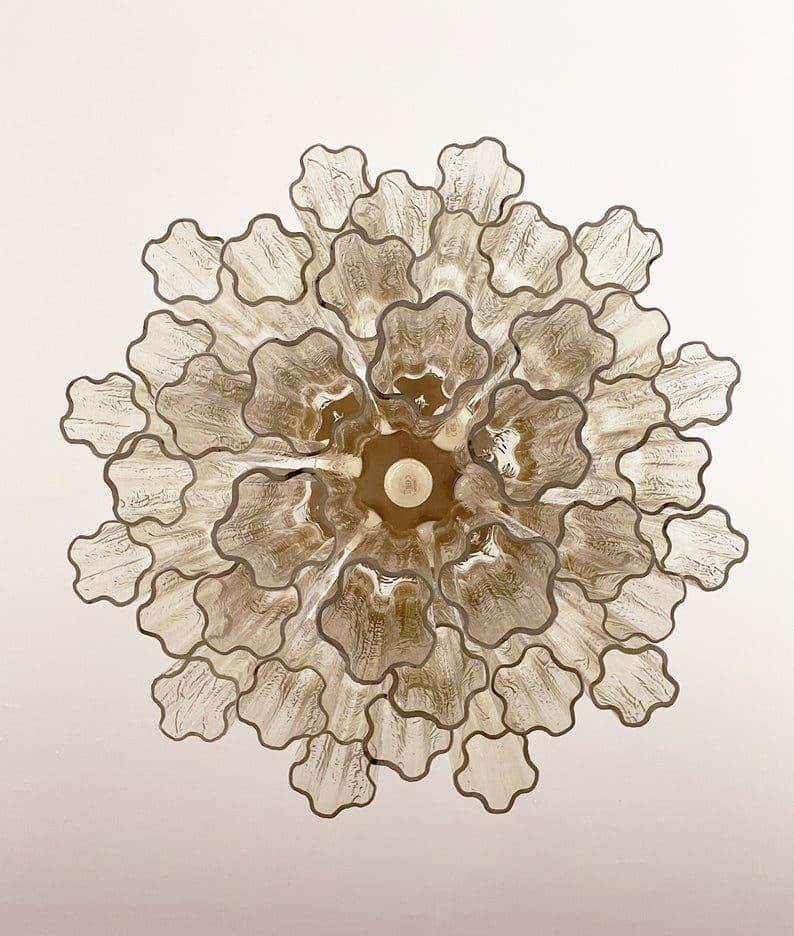 Murano Chandelier 22.8″ – 36 tubes – Yellow