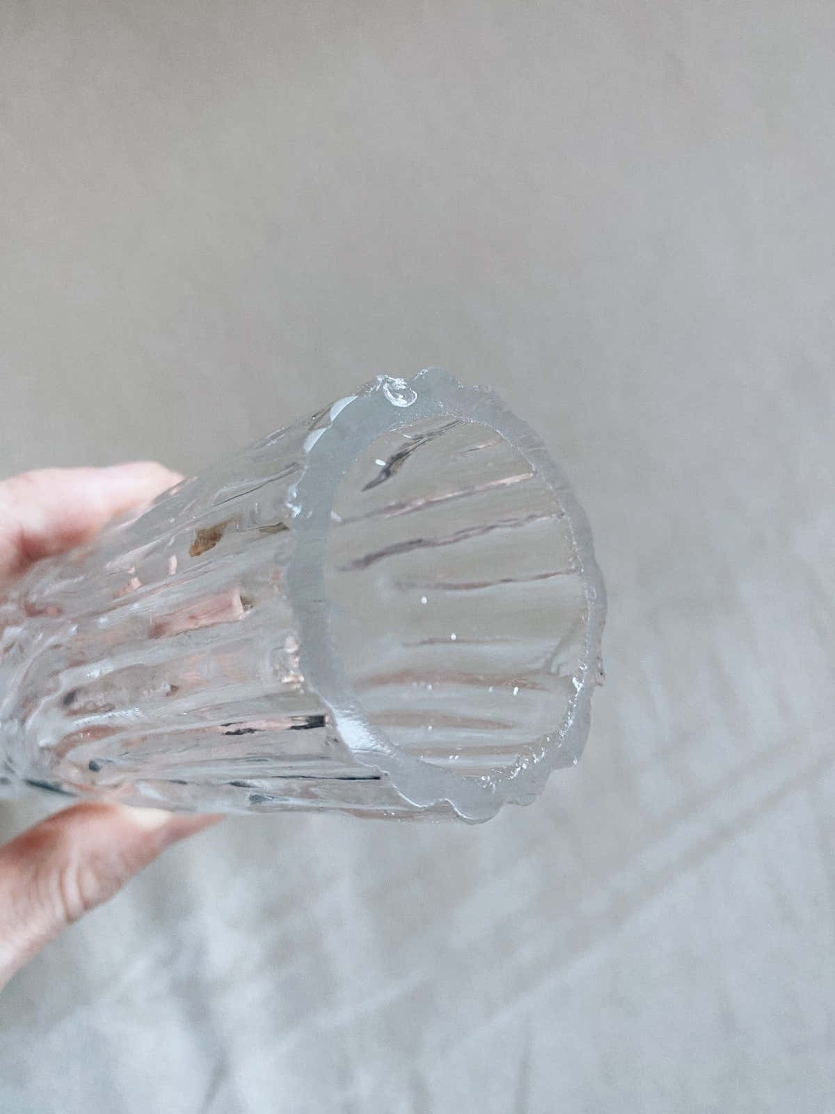 Vintage – Murano chandelier for Venini – 1970 – Transparent