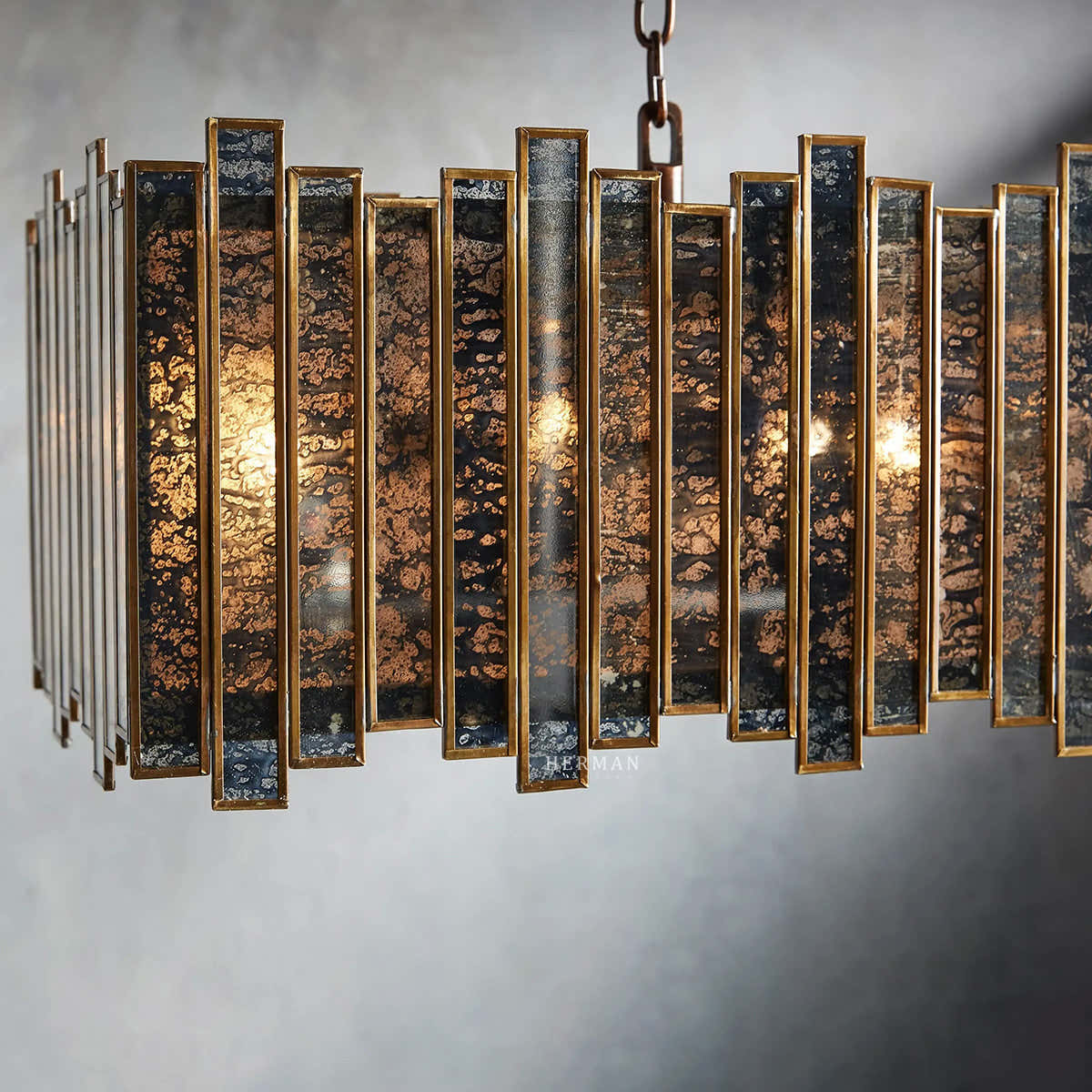 Laila Rectangular Chandelier