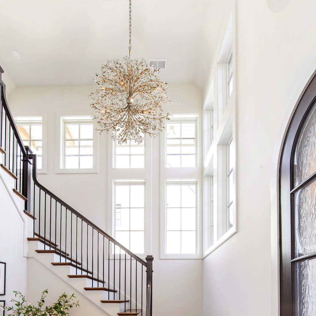 Fiore 8-Light Round Chandelier 35"