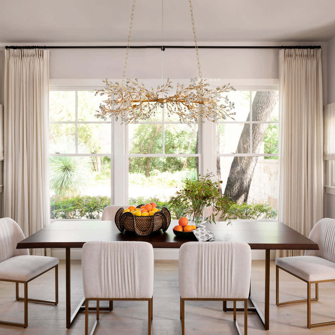 Fiore Linear Chandelier 43" 51" 68"