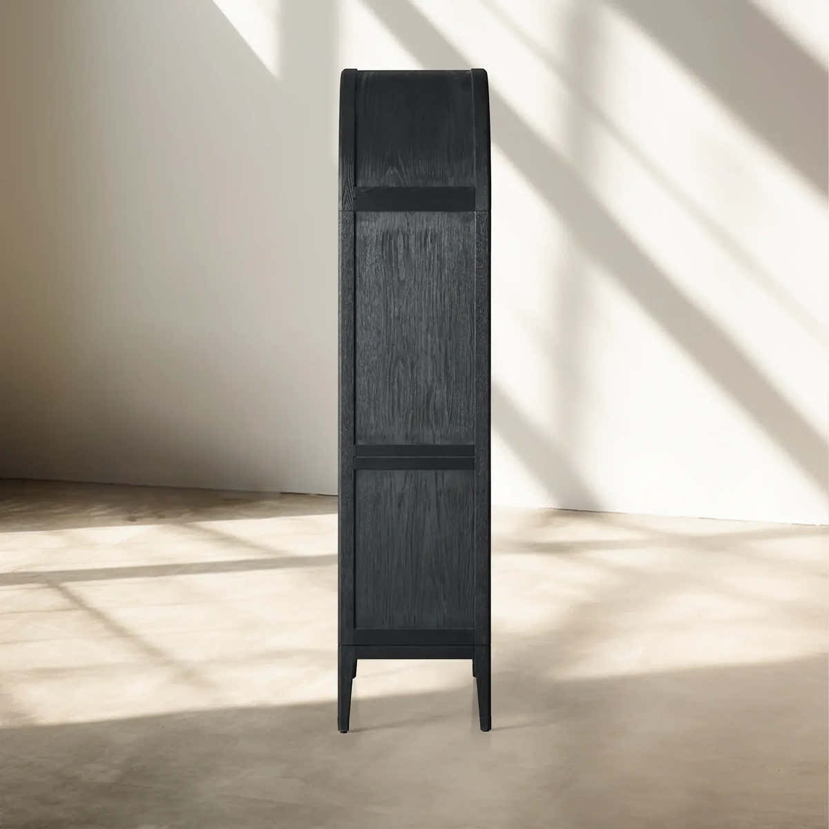 Hattie Open Bookcase in Oak 36"W 46"W