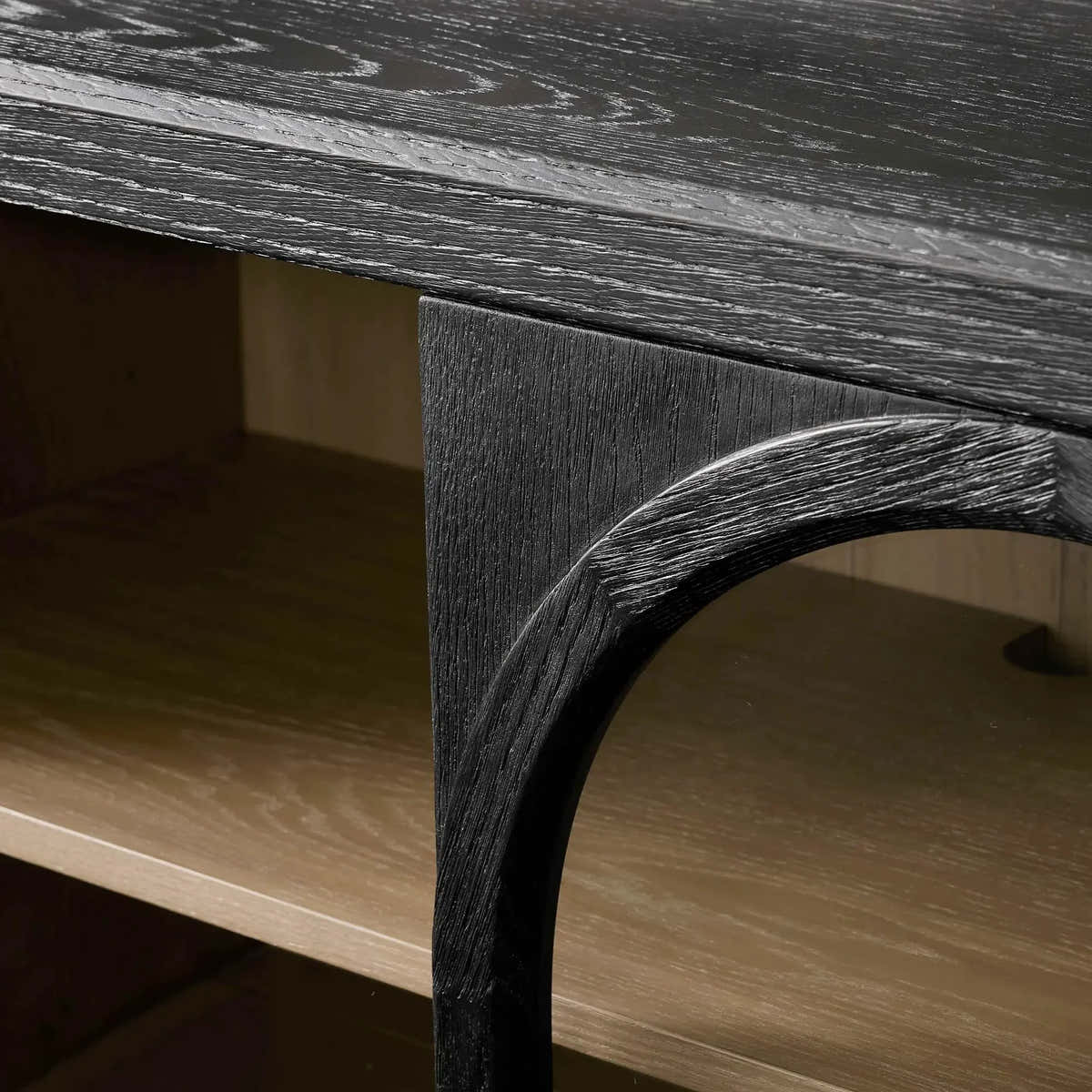 Hattie Media Console in Oak 80"W
