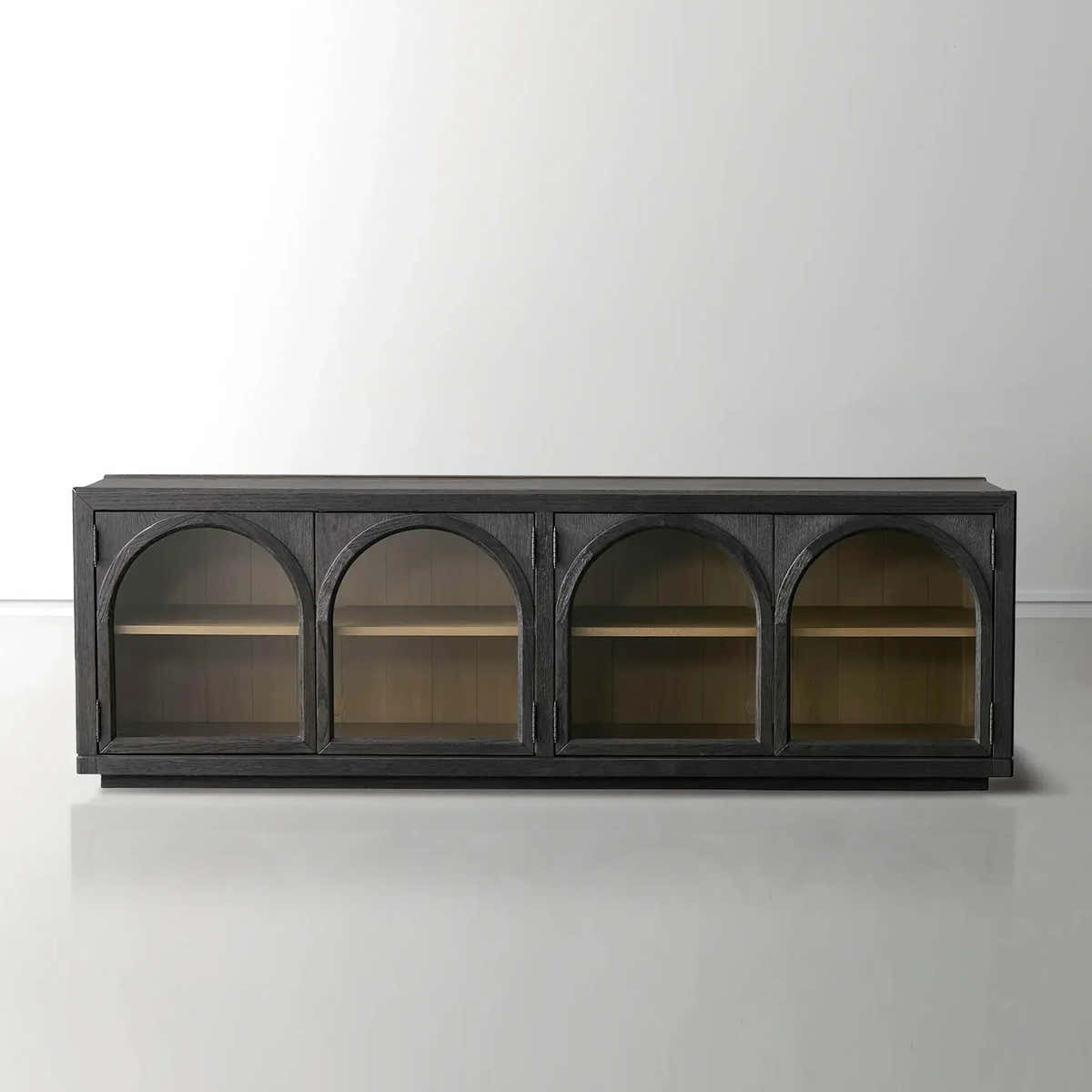 Hattie Media Console in Oak 80"W