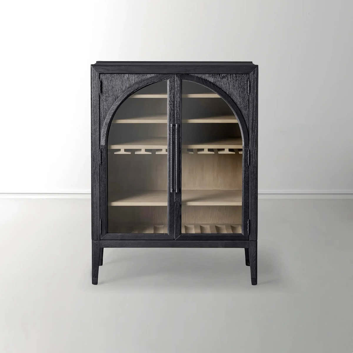 Hattie Low Bar Cabinet in Oak 36"W