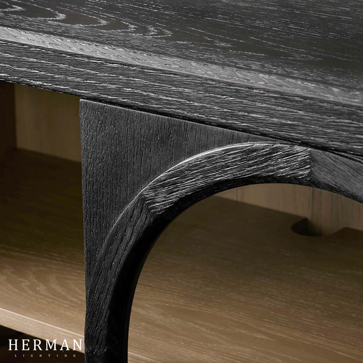 Hattie Media Console in Oak 80"W