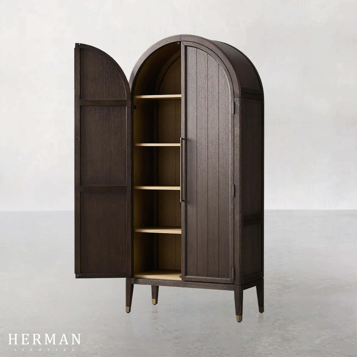 Hattie Accent Cabinet in Oak 36"W 46"W