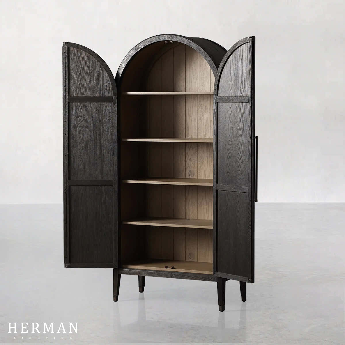 Hattie Accent Cabinet in Oak 36"W 46"W