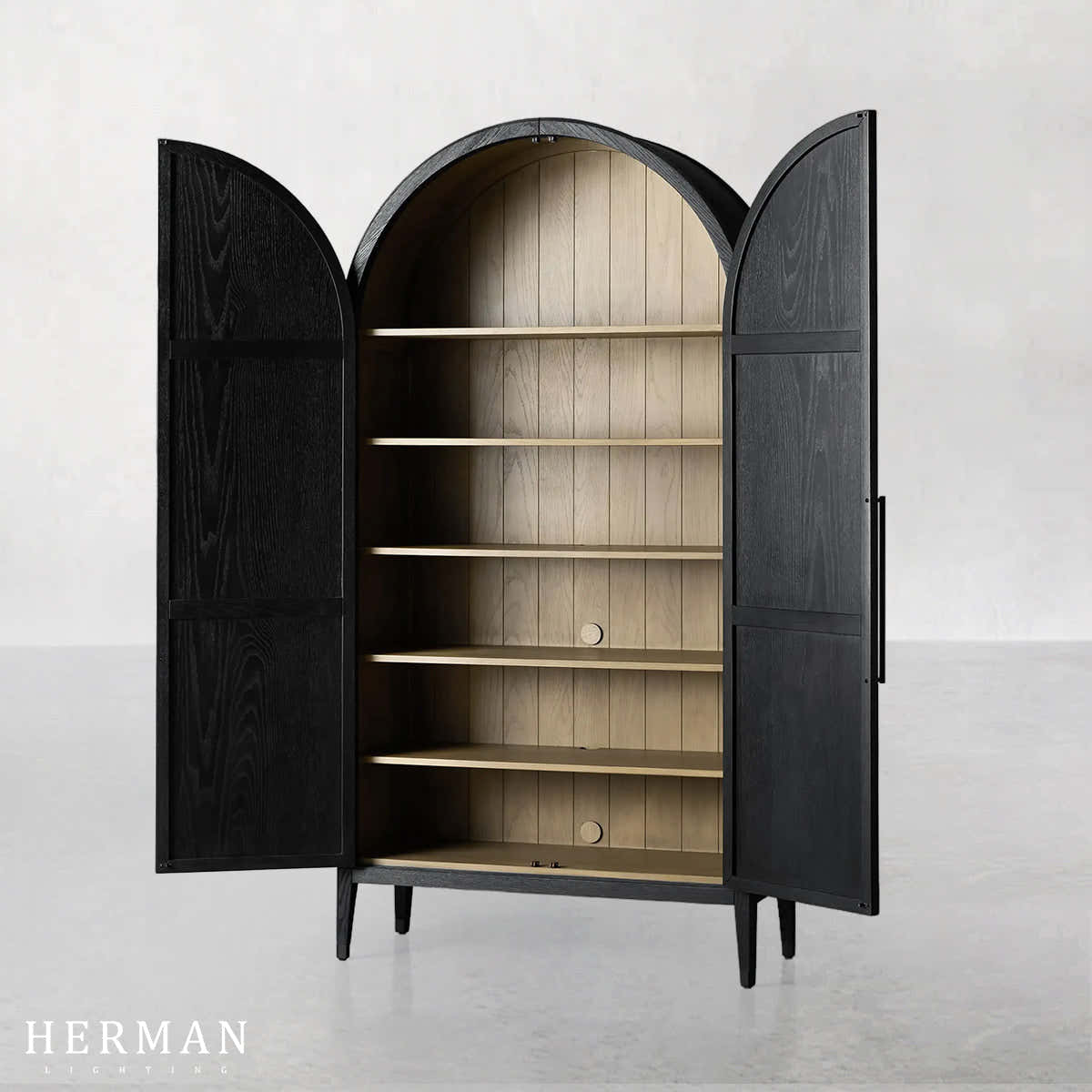 Hattie Accent Cabinet in Oak 36"W 46"W