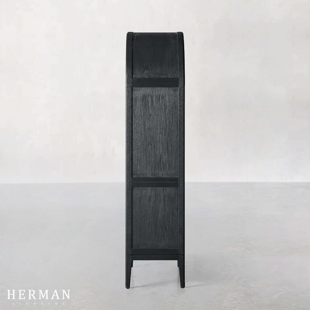 Hattie Open Bookcase in Oak 36"W 46"W