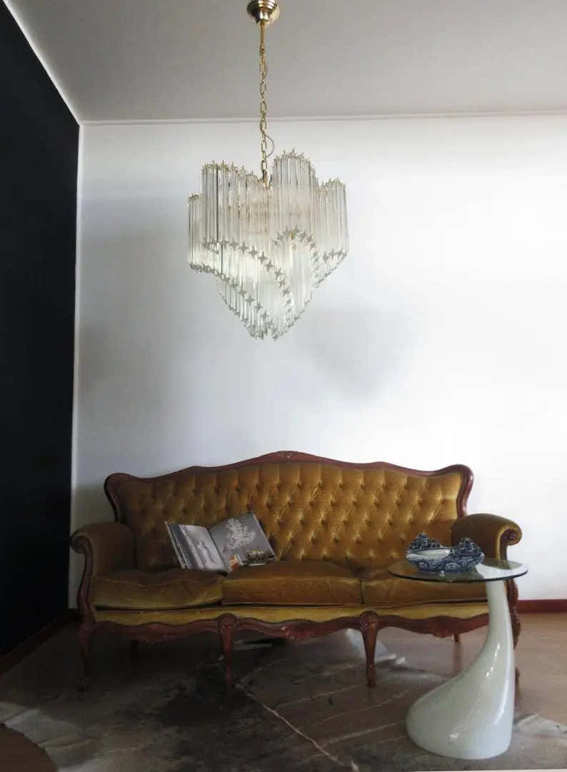 Murano Chandelier – Viennetta -114 prims – Transparent