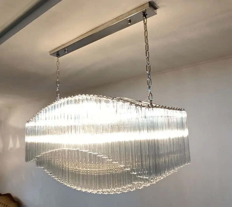 Murano Chandelier – Pagoda – 292 prisms – Transparent