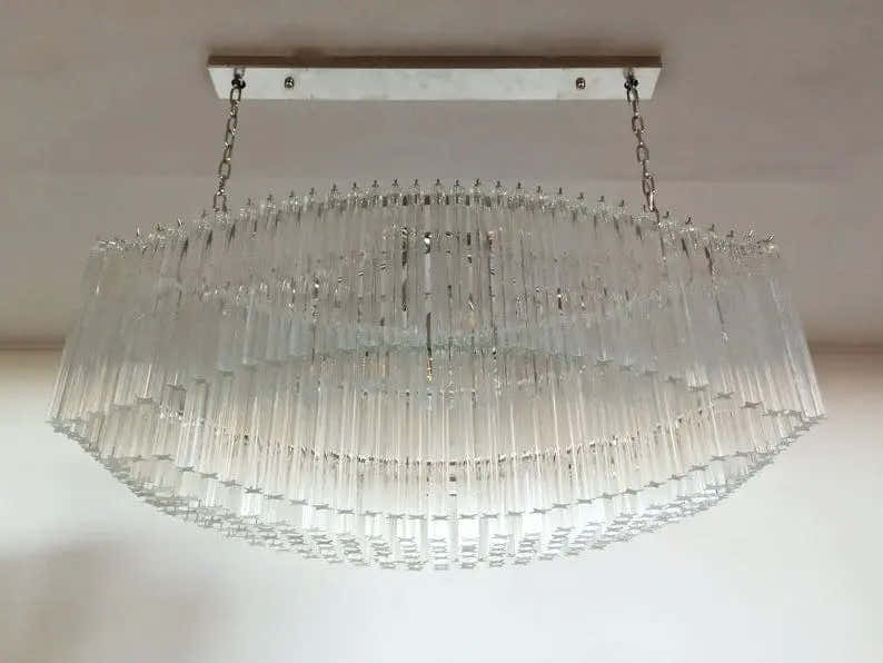 Murano Chandelier – Pagoda – 292 prisms – Transparent