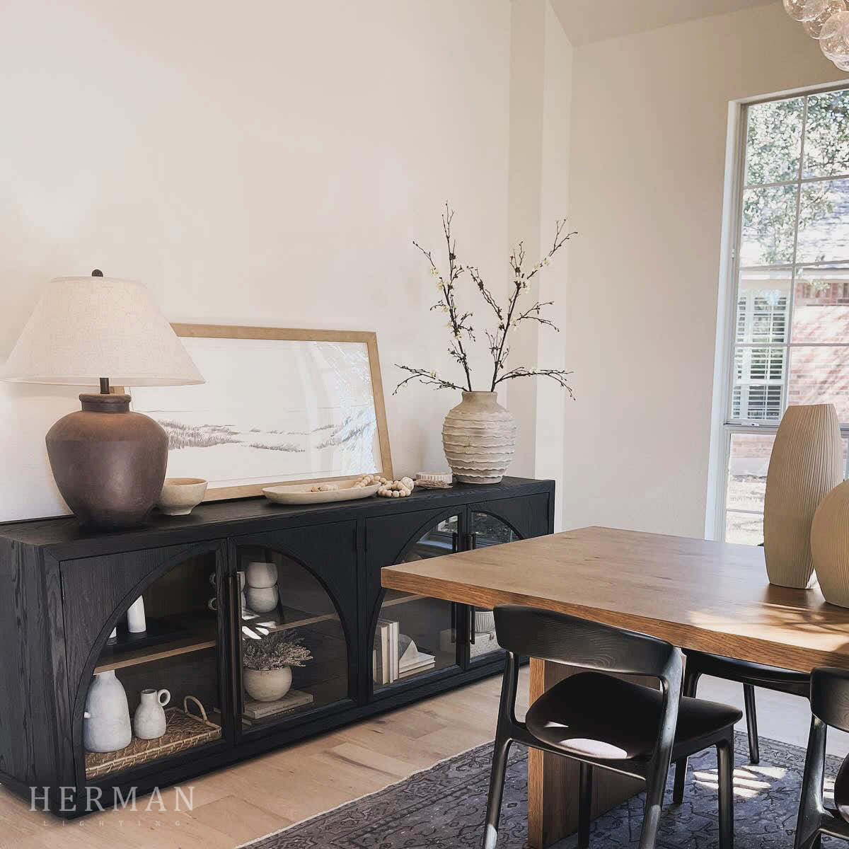 Hattie Sideboard in Oak 70"W 90"W