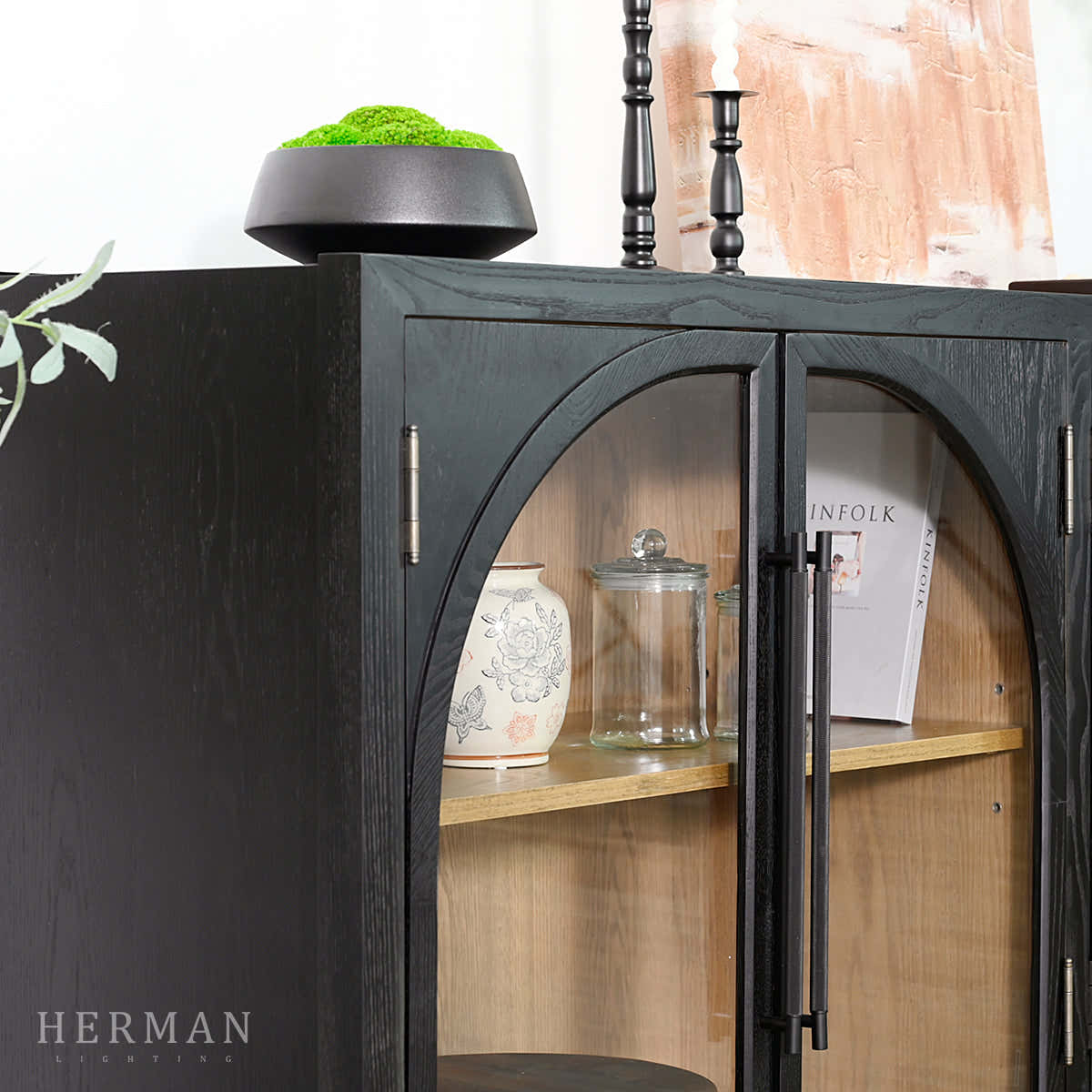 Hattie Sideboard in Oak 70"W 90"W
