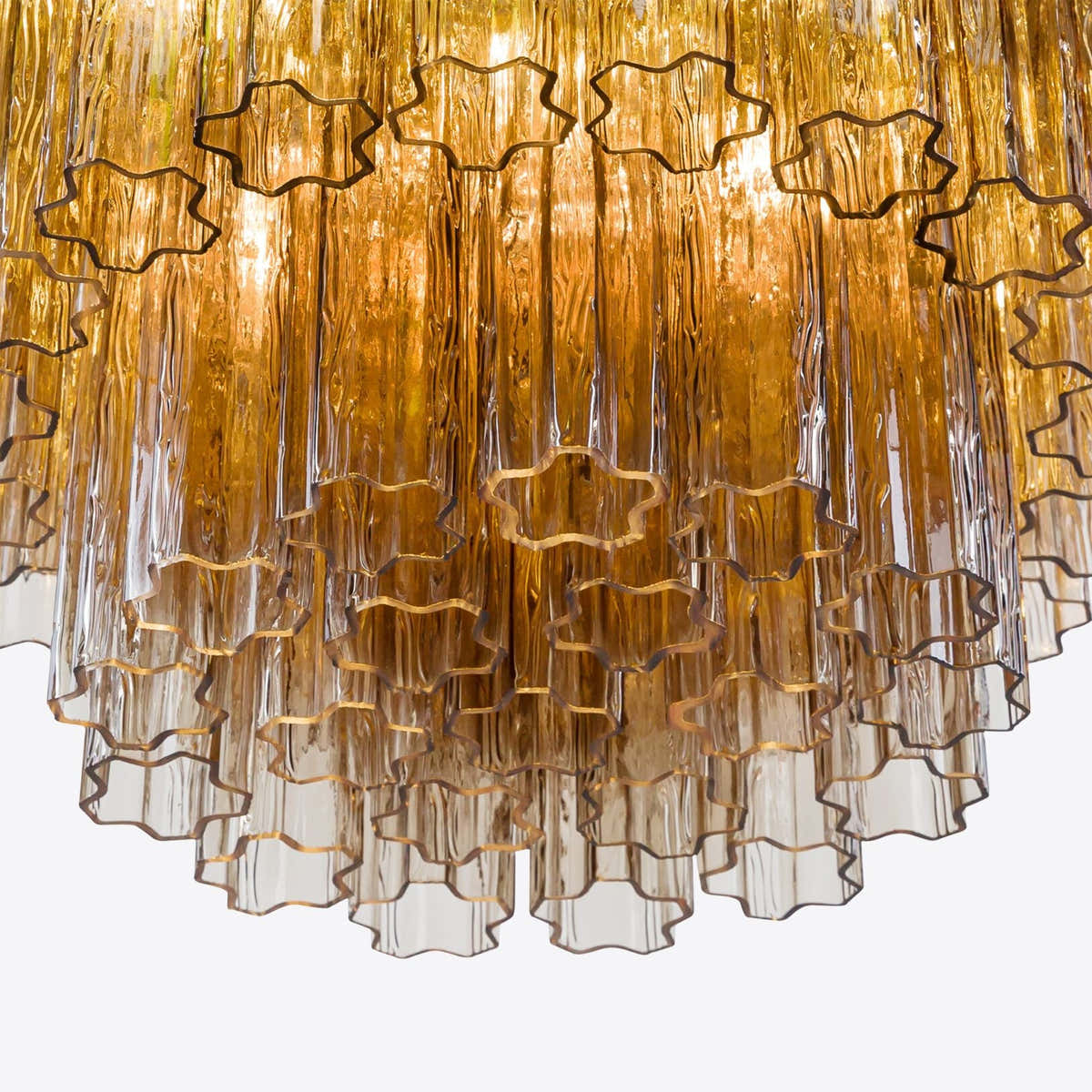 Medium Treviso Murano Chandelier 28"