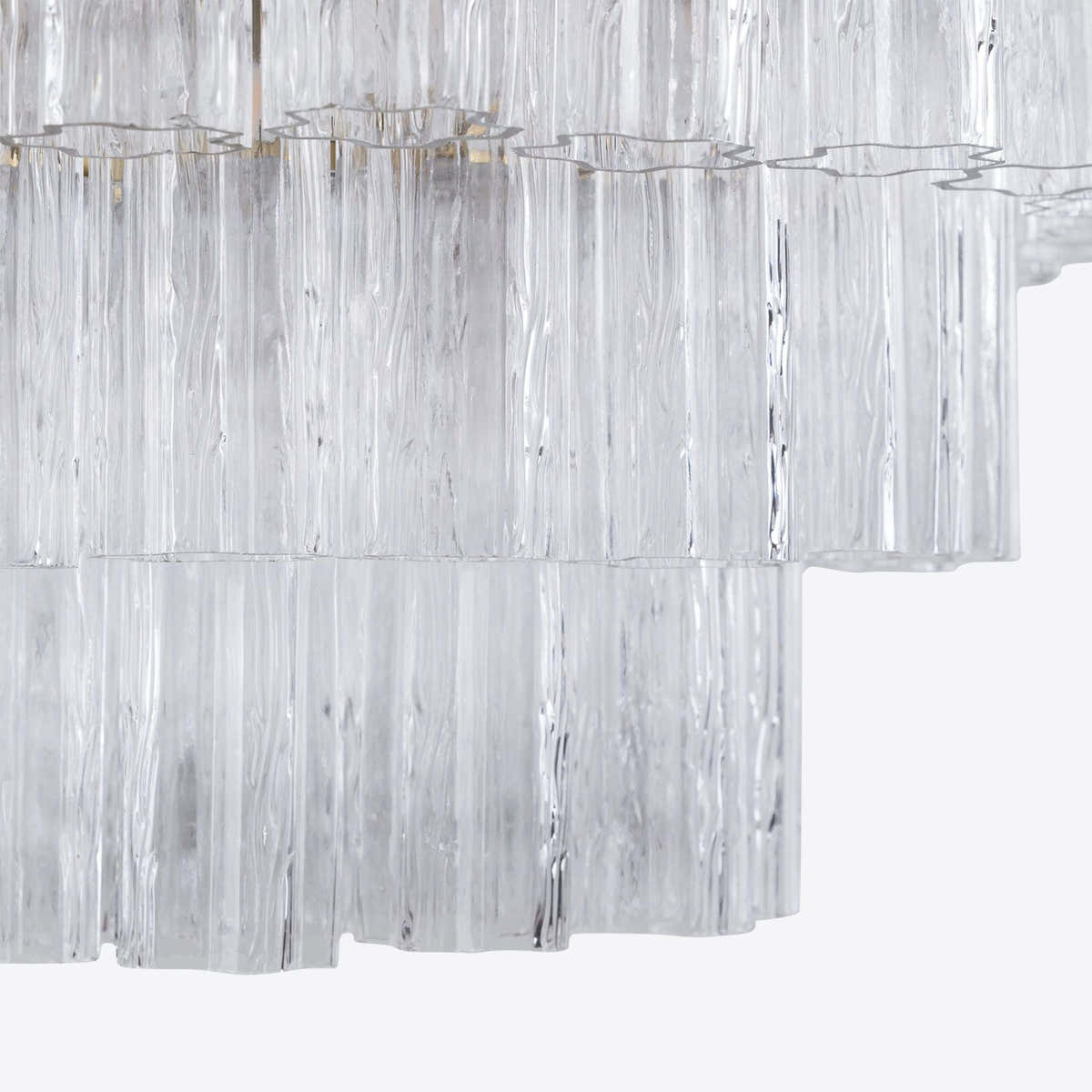 Medium Treviso Murano Chandelier 28"