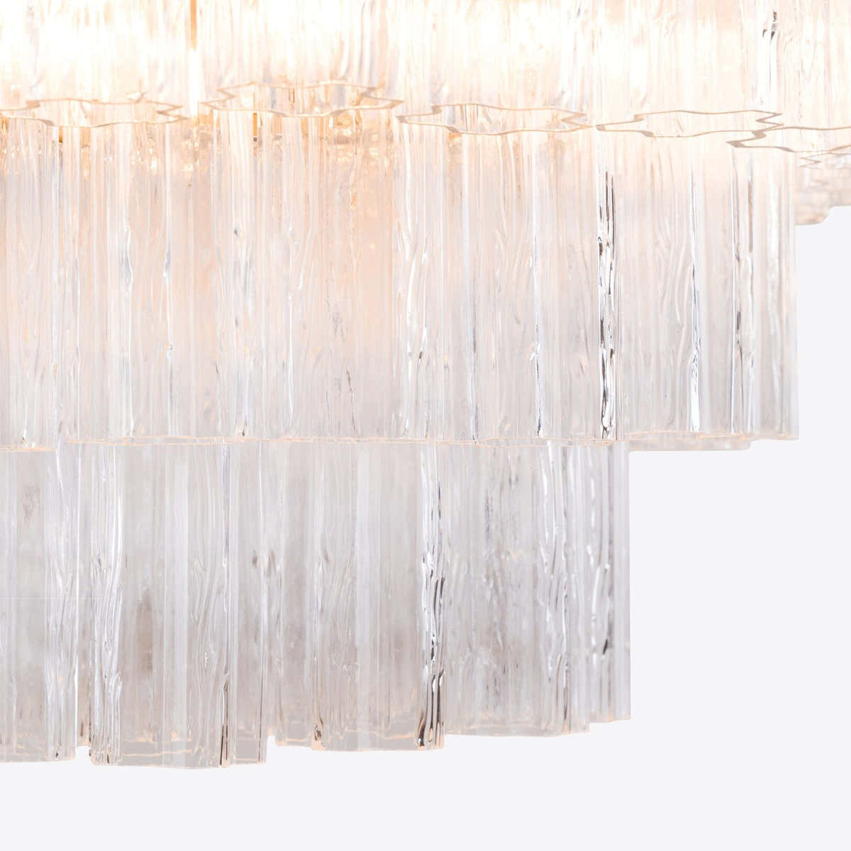 Medium Treviso Murano Chandelier 28"