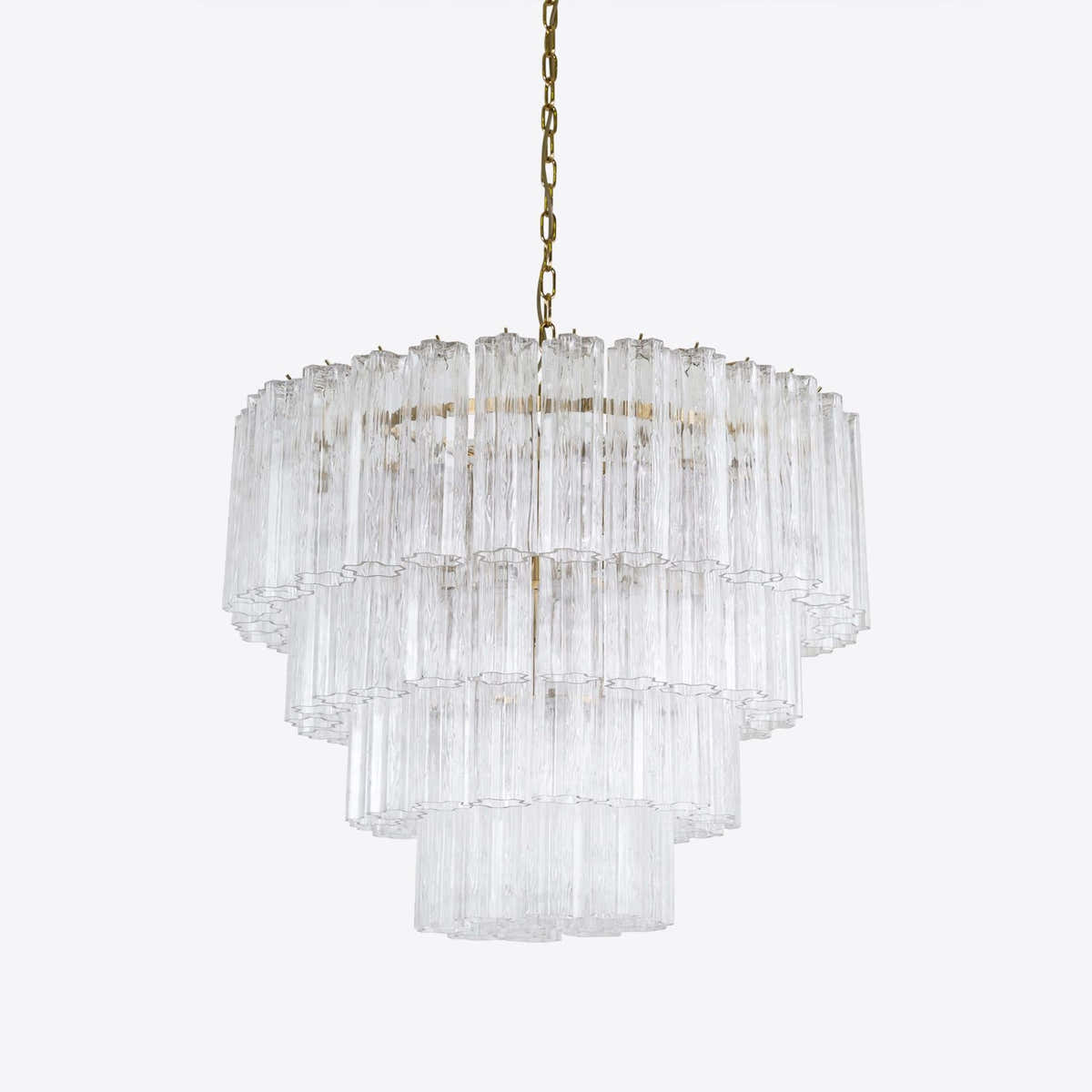 Large Treviso Murano Chandelier 31.5"