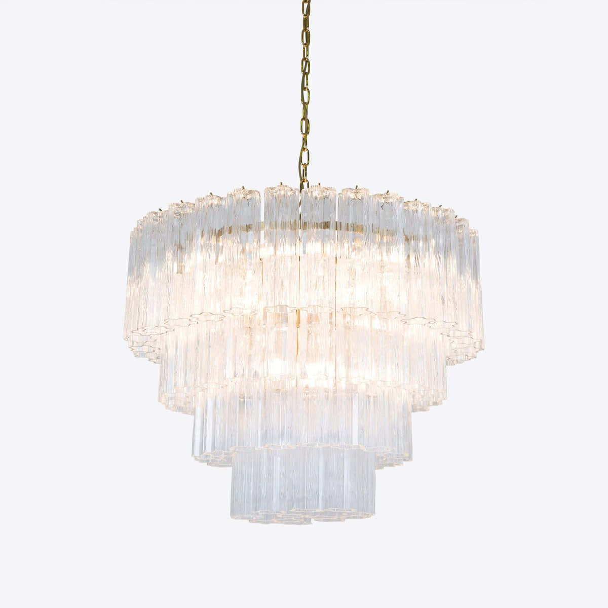 Large Treviso Murano Chandelier 31.5"