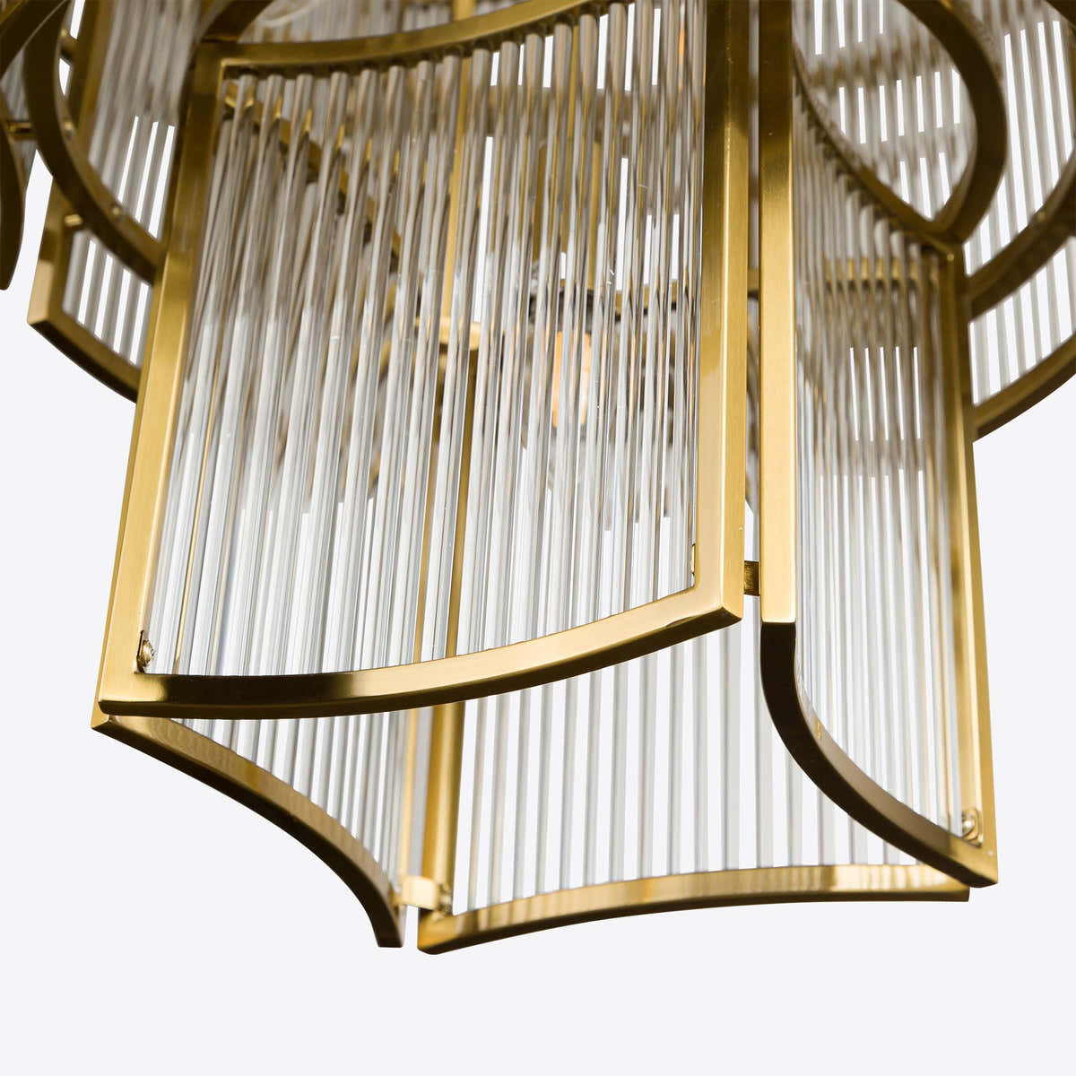 Brass Monte Carlo Grande Chandelier 26.8"