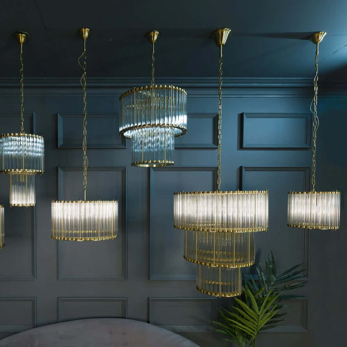 The Double Monza Chandelier – 2 Sizes Available