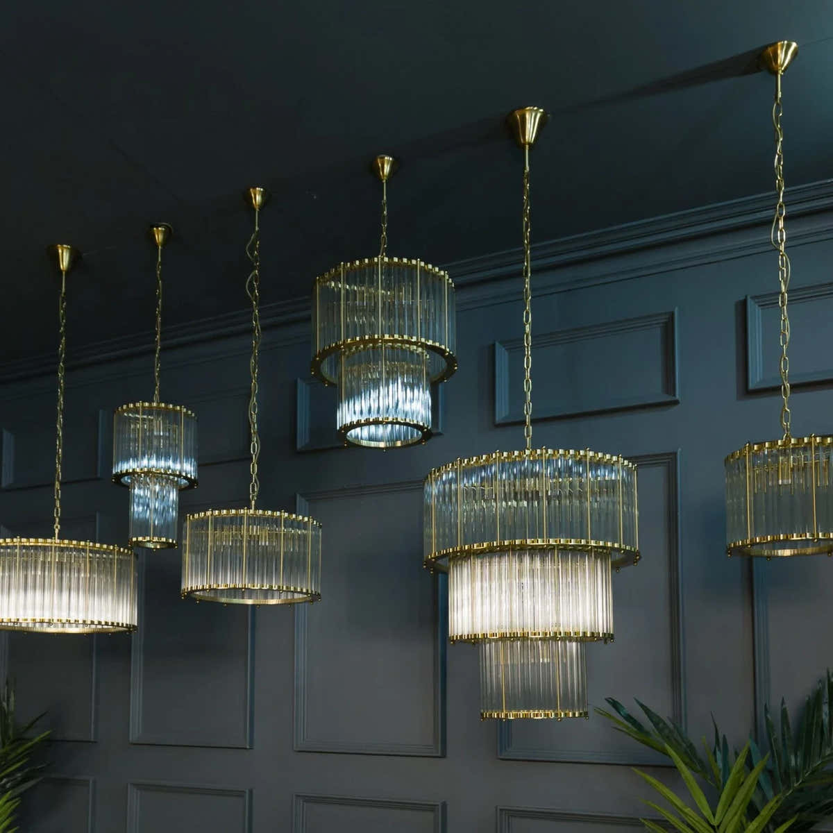 The Double Monza Chandelier – 2 Sizes Available