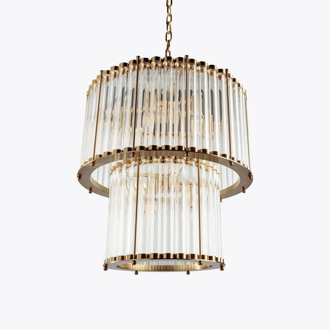 The Double Monza Chandelier – 2 Sizes Available