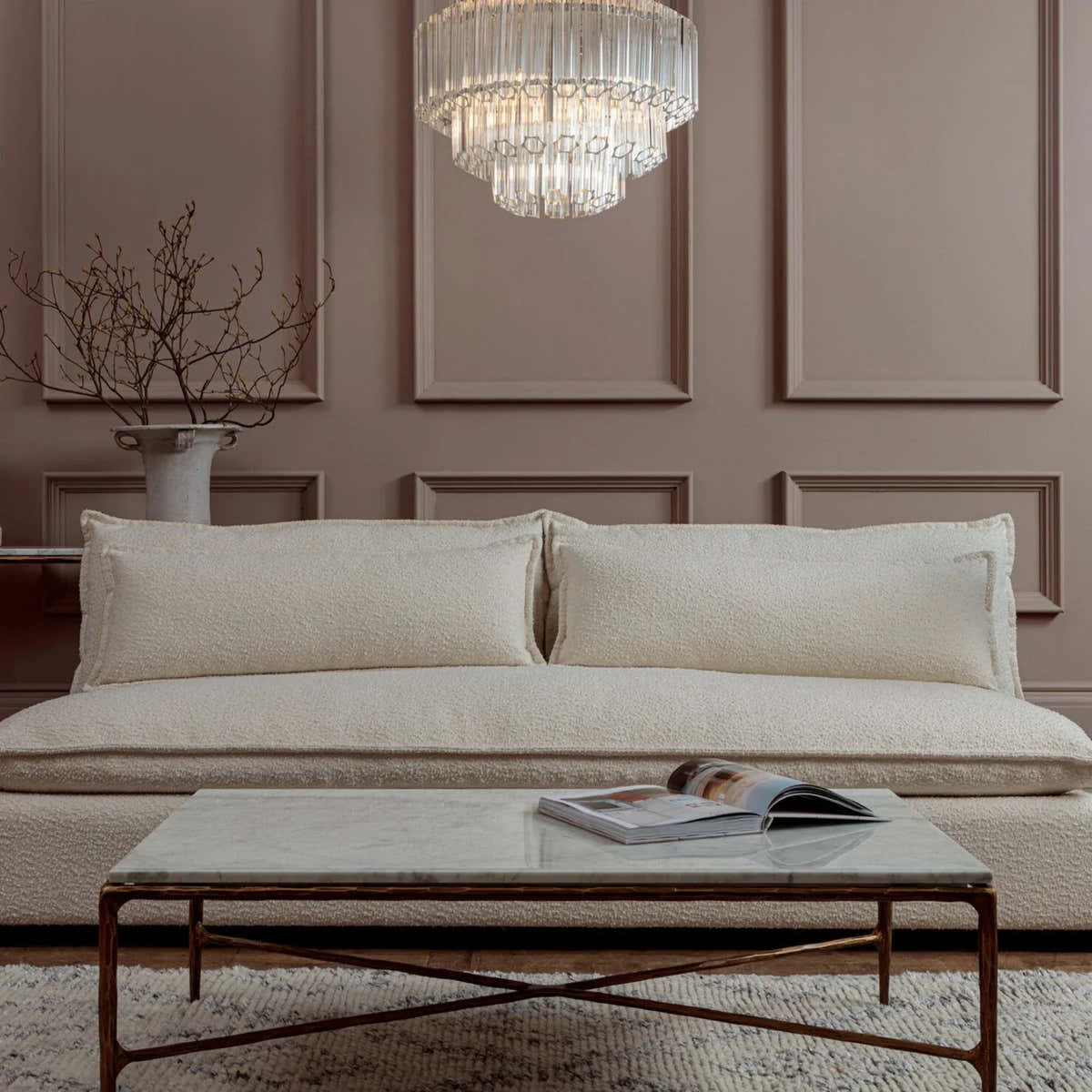 Clear Palermo Murano Chandelier
