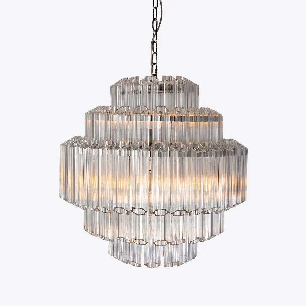 Clear Palermo Murano Chandelier