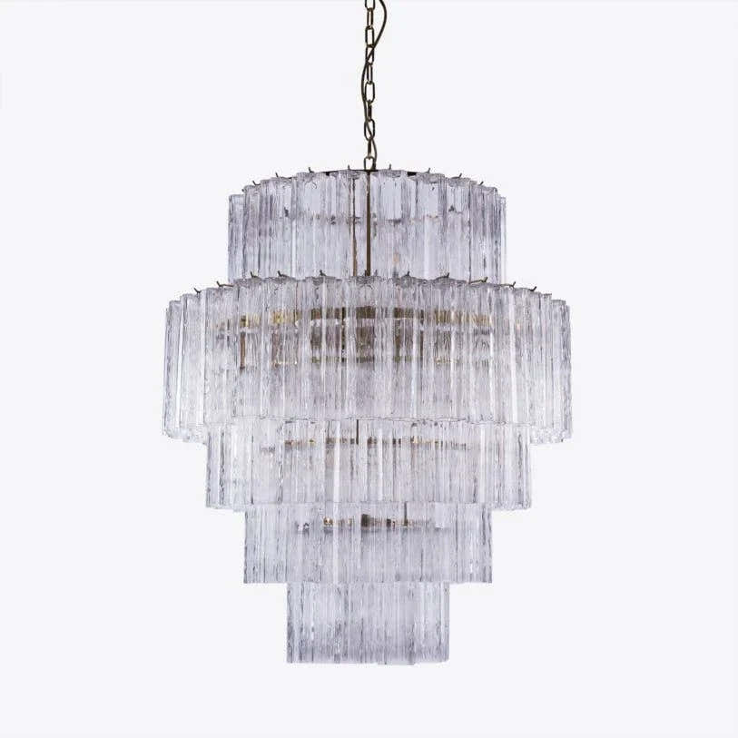 Freccia Treviso Murano Chandelier 31.5"