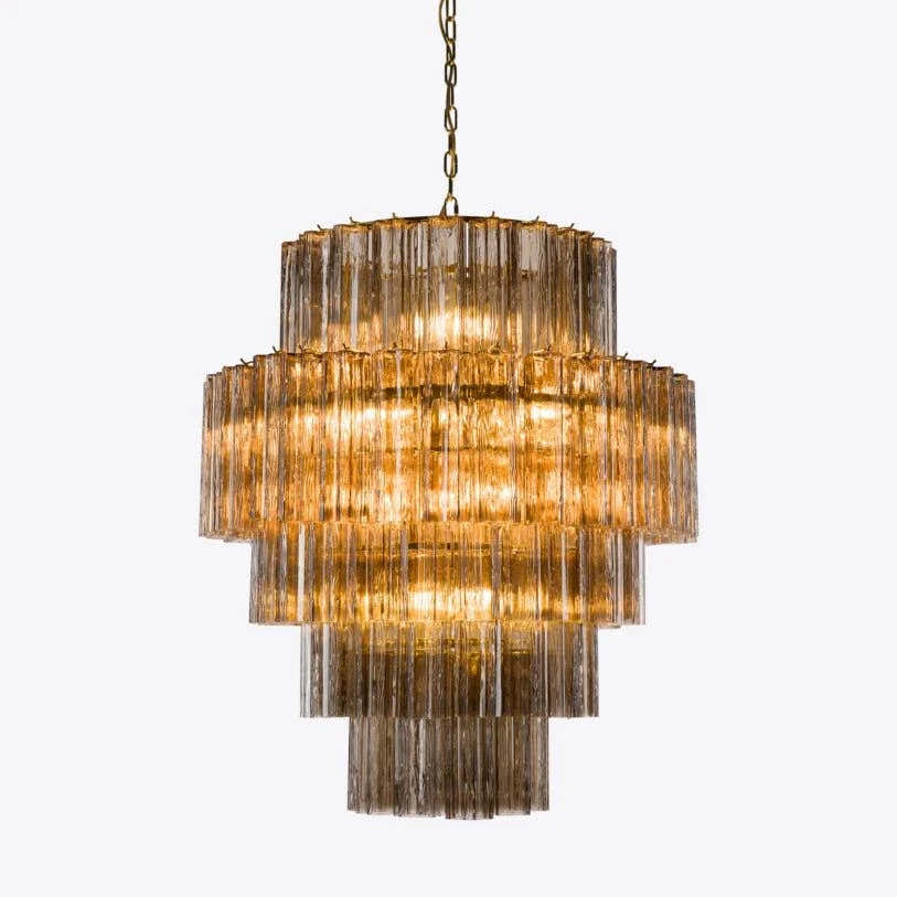 Freccia Treviso Murano Chandelier 31.5"