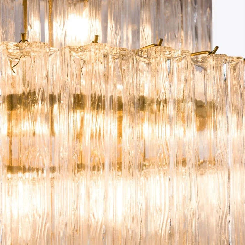 Freccia Treviso Murano Chandelier 31.5"