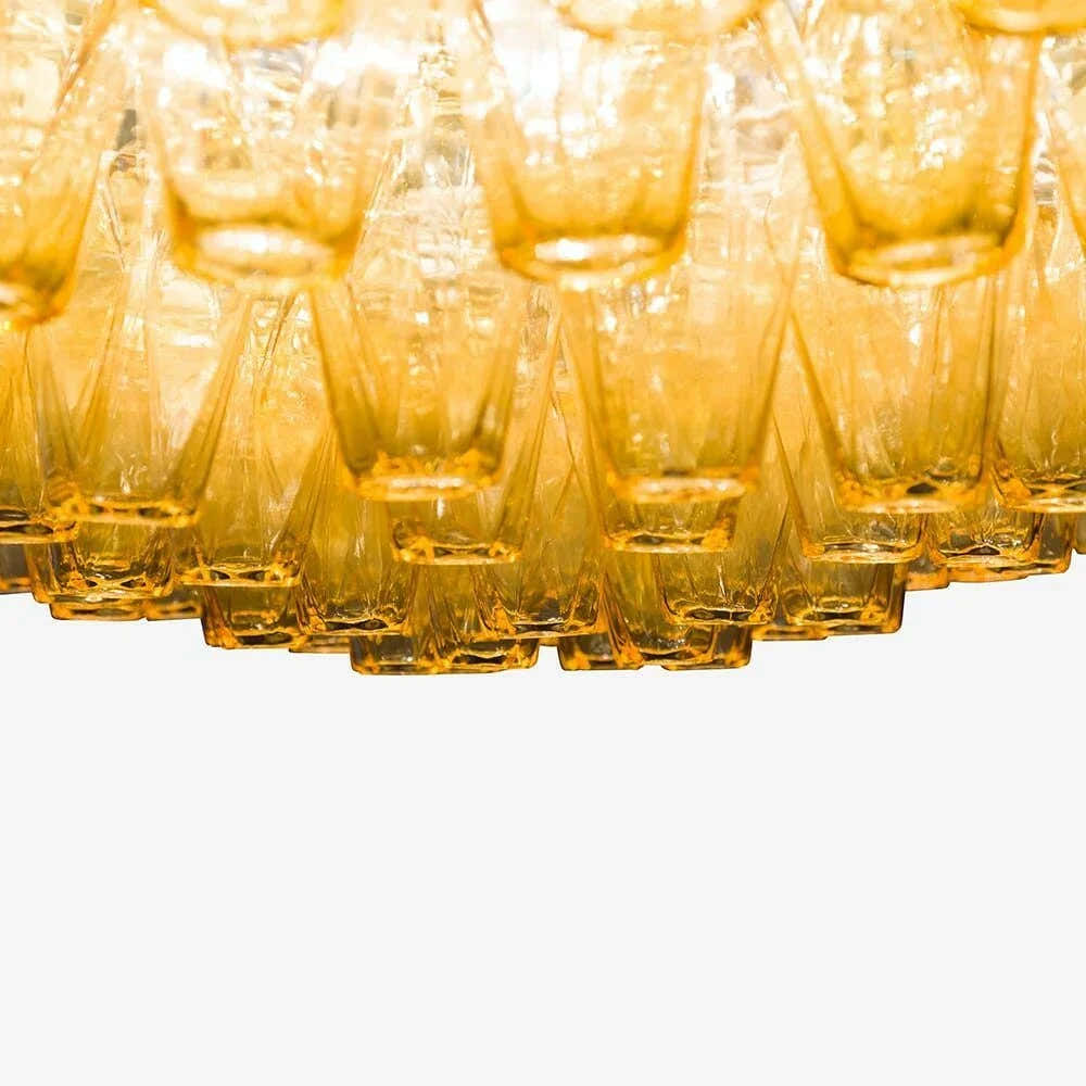 Sorrento Murano Glass Chandelier 35"