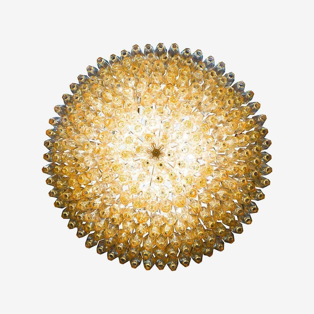 Sorrento Murano Glass Chandelier 35"