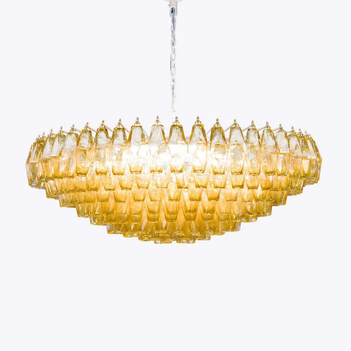 Sorrento Murano Glass Chandelier 35"