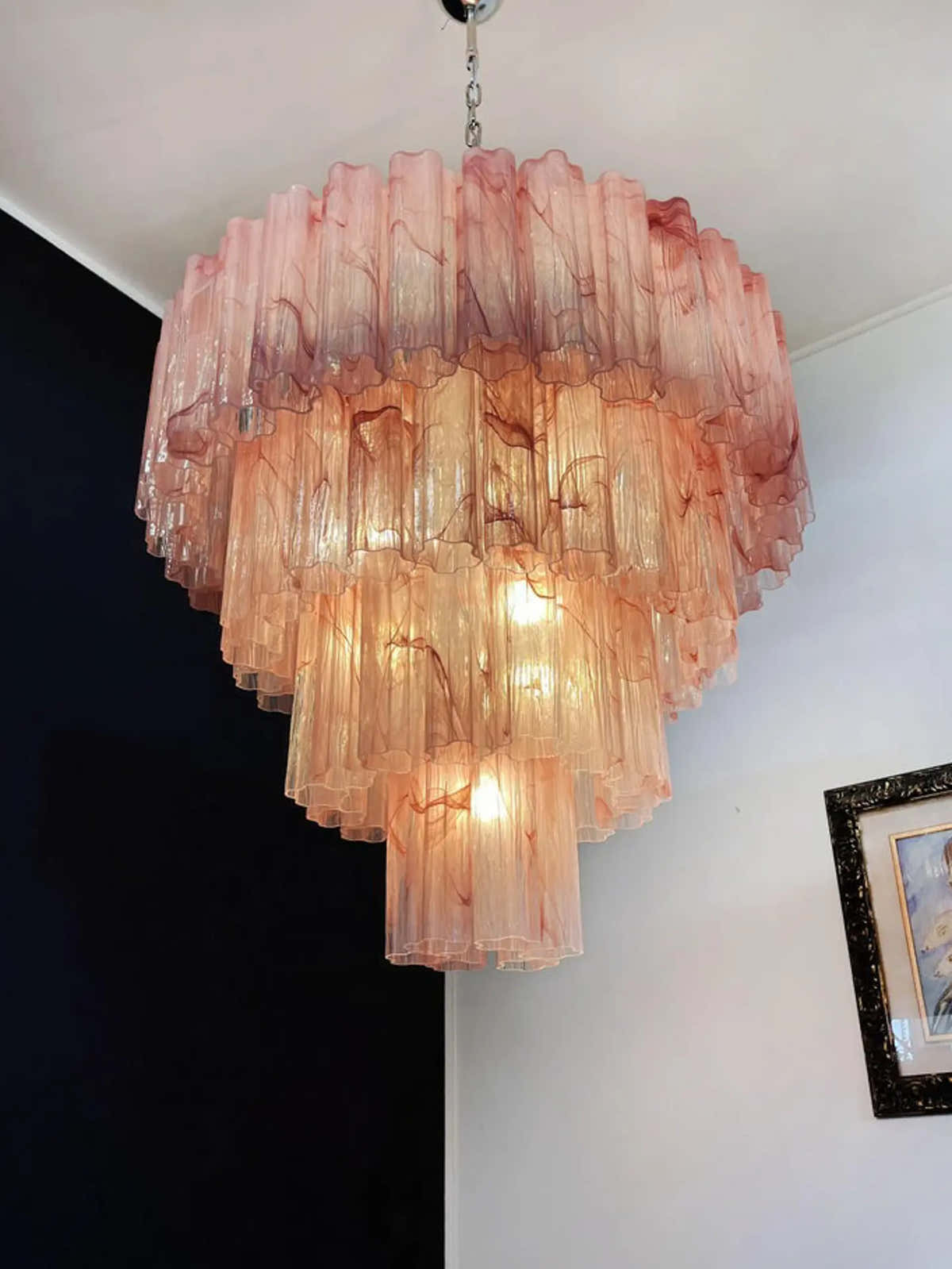 Murano Chandelier 33.5" - 78 Tubes